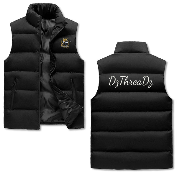 DzThreaDz. Mens Custom Hooded Puffer Vest