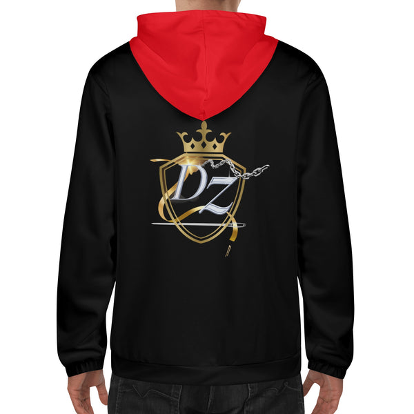 DzThreaDz. Lion 1 Mens Lightweight All Over Printing Hoodie Sweatshirt