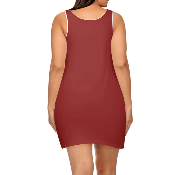 DzThreaDz. Women's Elegant Sleeveless Mini Dress