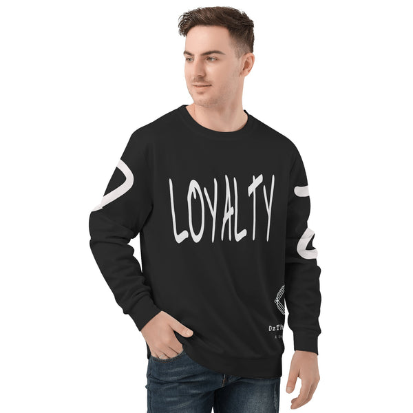 DzThreaDz. Loyalty Men's All Over Print Sweater