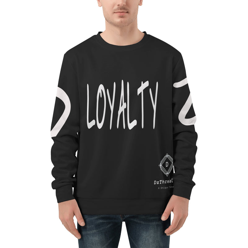 DzThreaDz. Loyalty Men's All Over Print Sweater