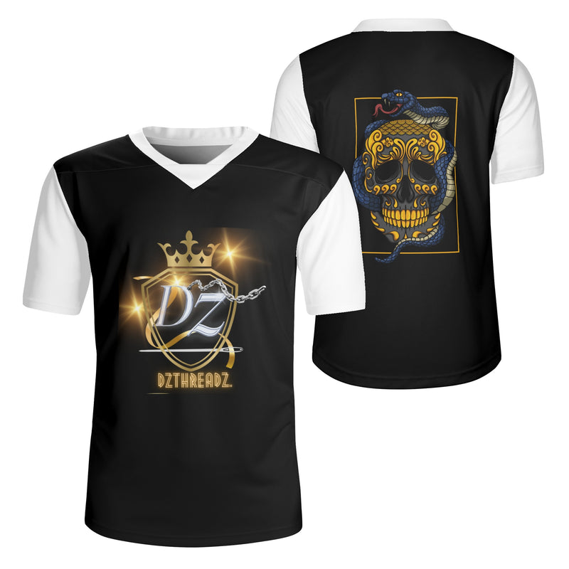 DzThreaDz. Mens All Over Printing Rugby Jersey