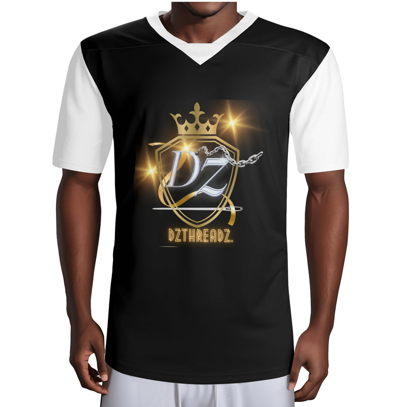 DzThreaDz. Mens All Over Printing Rugby Jersey