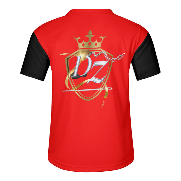 DzThreaDz. Mens Short Sleeve Baseball Jersey