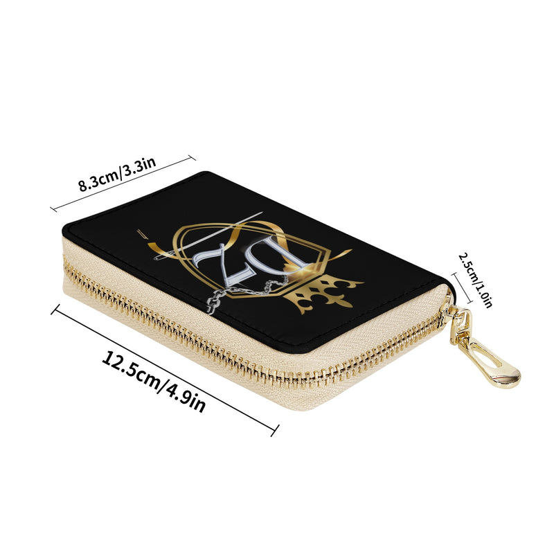 DzThreaDz. Zipper Card Holder