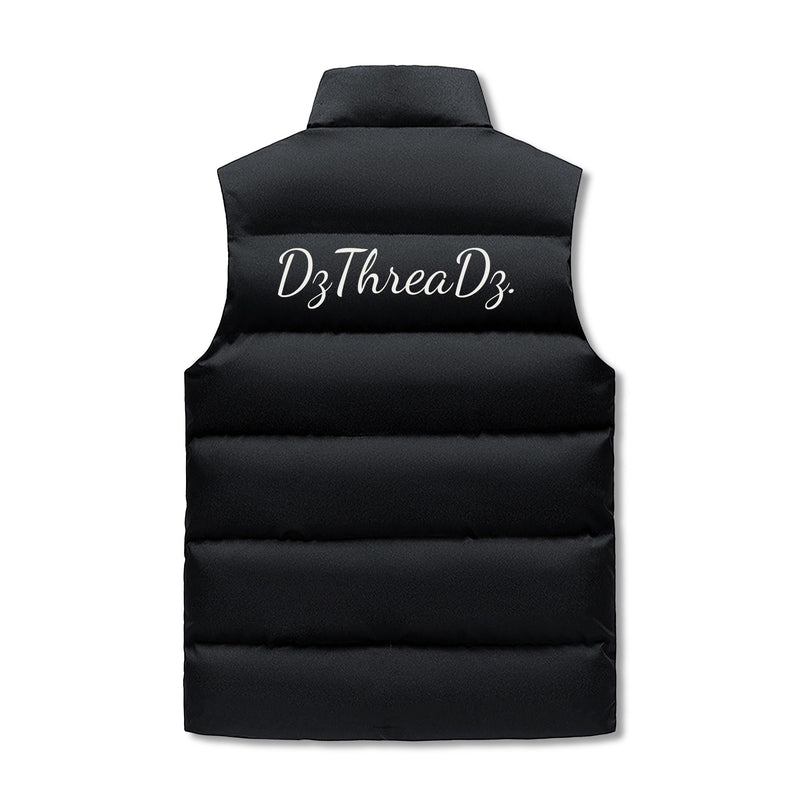 DzThreaDz. Mens Custom Hooded Puffer Vest