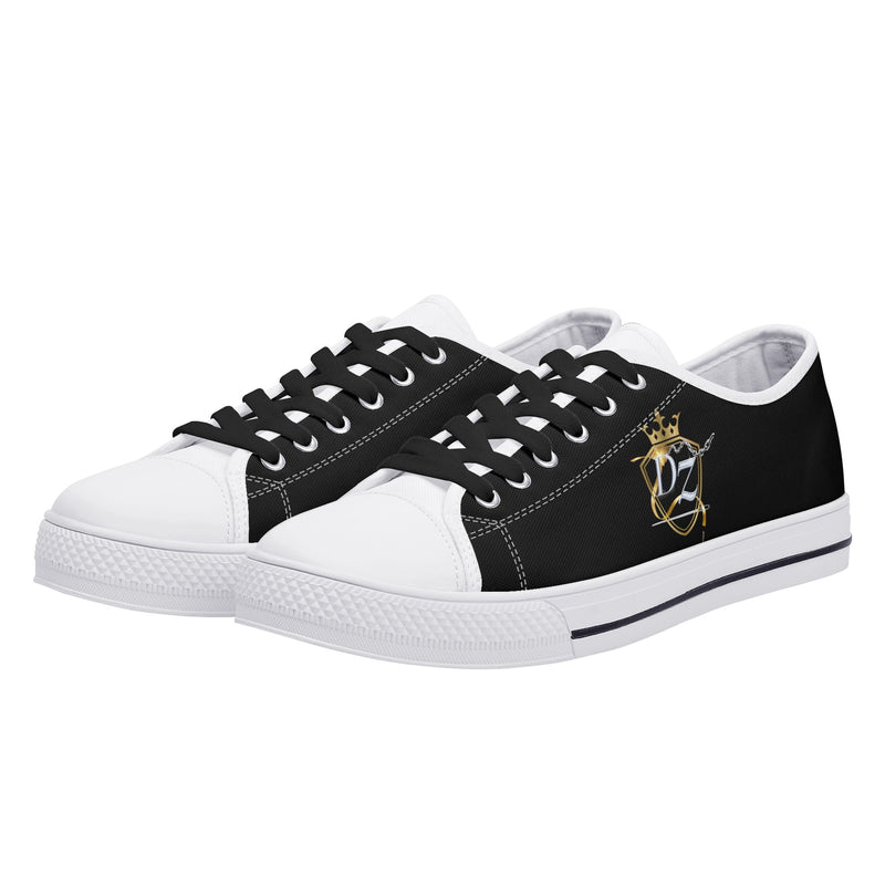 DzThreaDz. Mens Lightweight Low Top Canvas Shoes