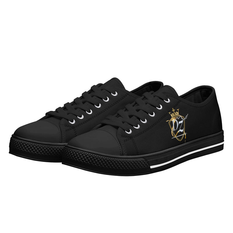 DzThreaDz. Mens Lightweight Low Top Canvas Shoes