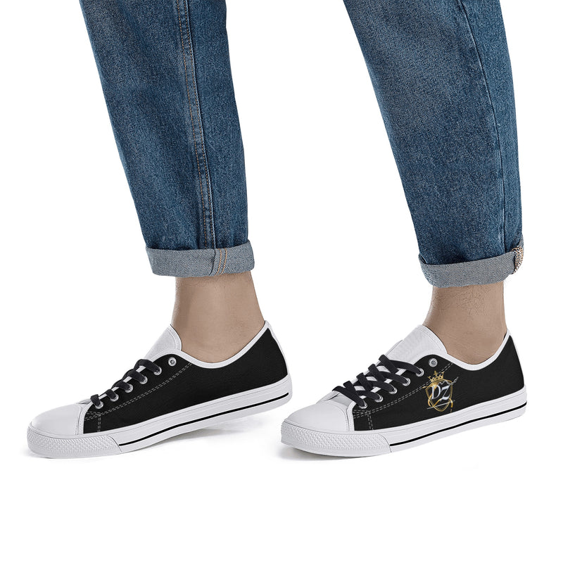 DzThreaDz. Mens Lightweight Low Top Canvas Shoes