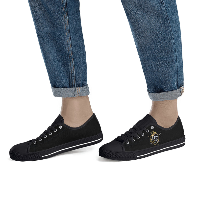 DzThreaDz. Mens Lightweight Low Top Canvas Shoes