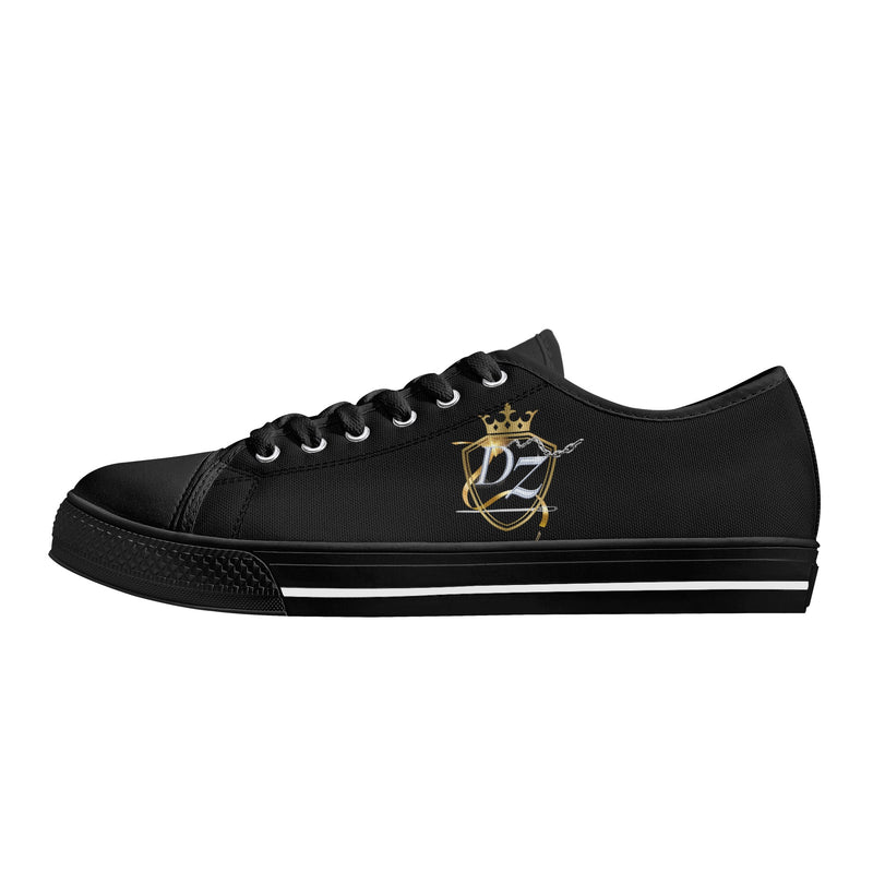 DzThreaDz. Mens Lightweight Low Top Canvas Shoes