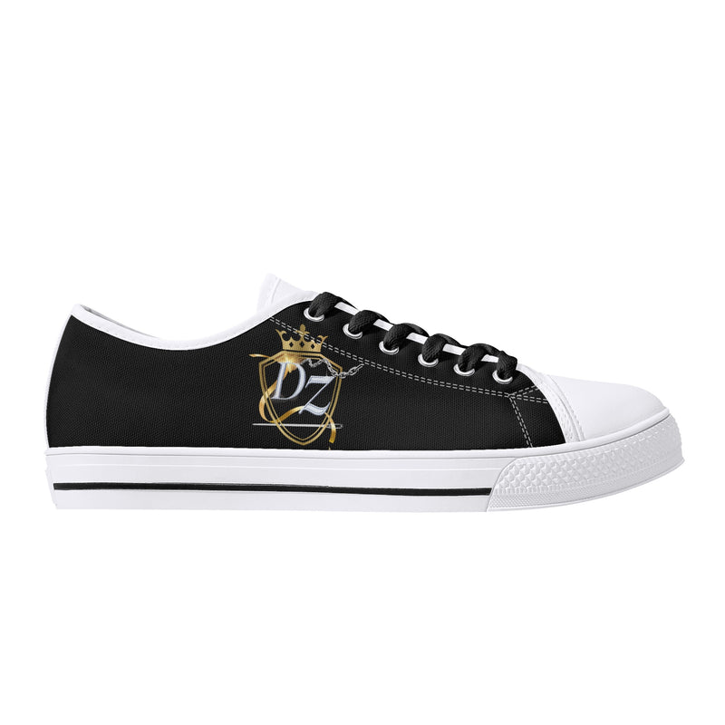 DzThreaDz. Mens Lightweight Low Top Canvas Shoes