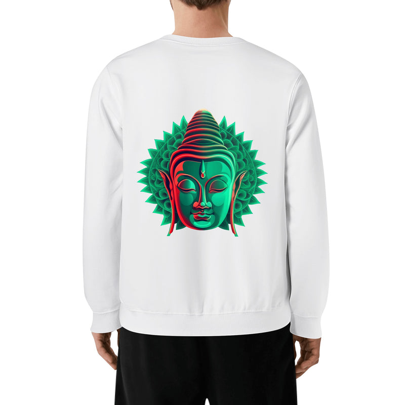 DzThreaDz. Front & Back Printing Adult Cotton Sweatershirt