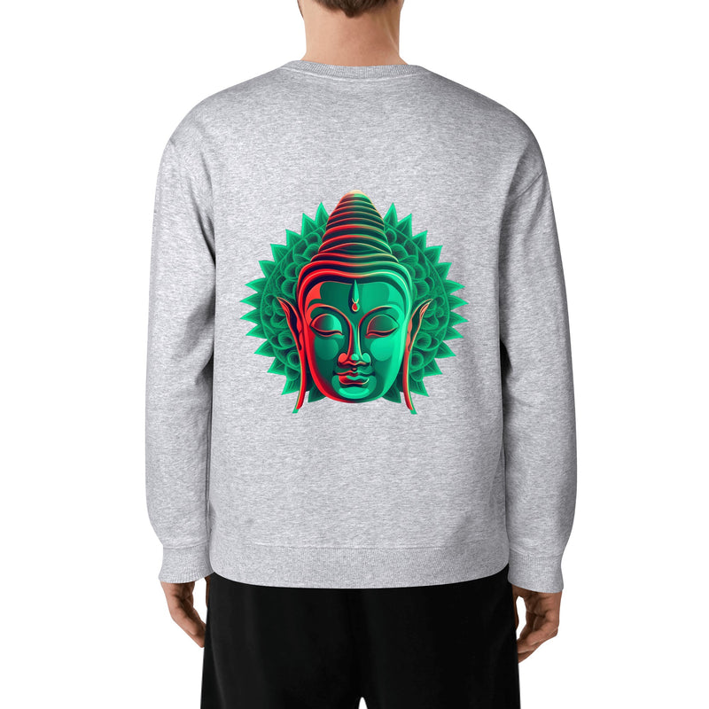 DzThreaDz. Front & Back Printing Adult Cotton Sweatershirt