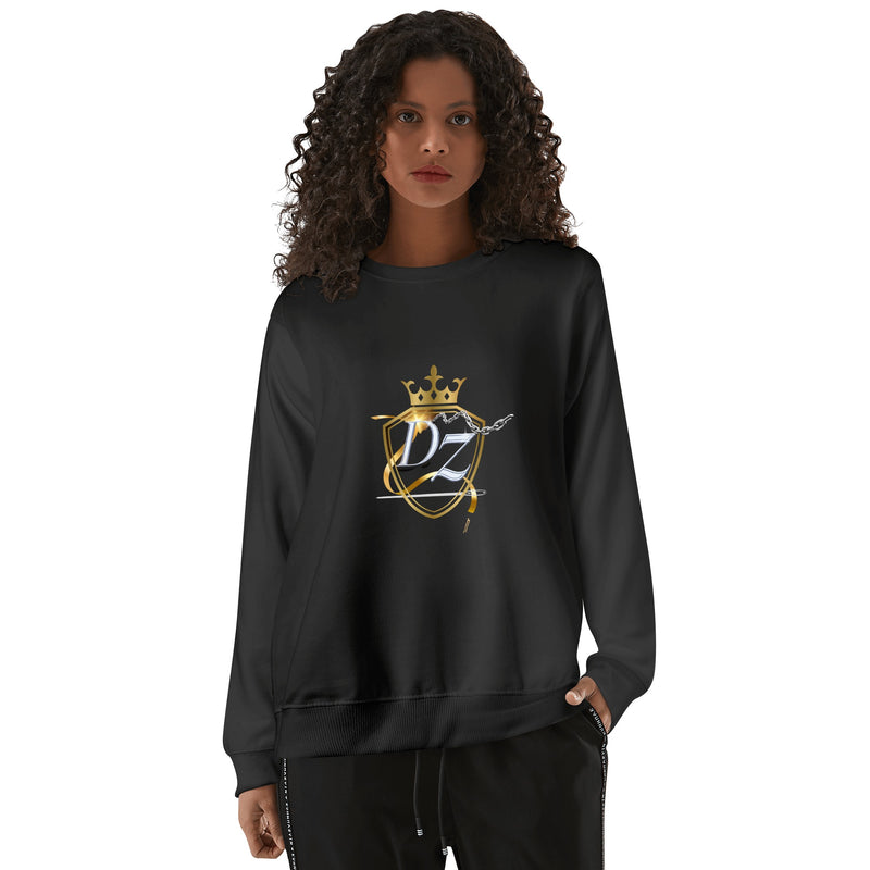 DzThreaDz. Front & Back Printing Adult Cotton Sweatershirt