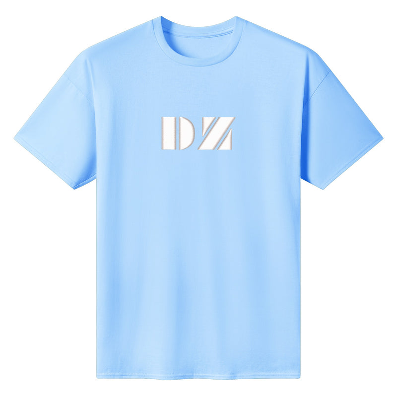 DzThreaDz.Embroidered Mens Casual Cotton T-shirt