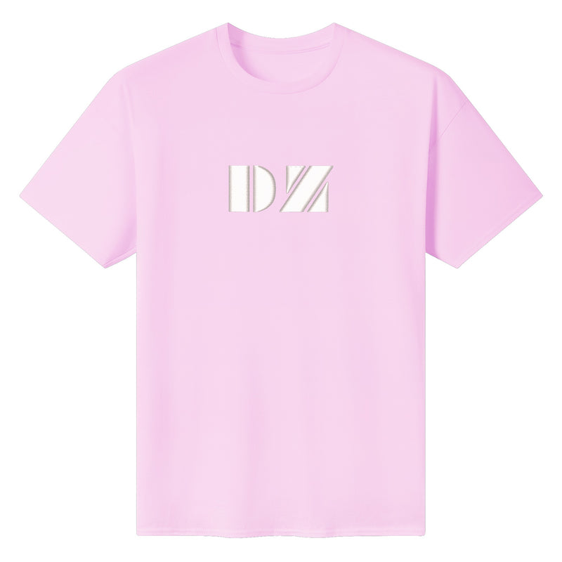 DzThreaDz.Embroidered Mens Casual Cotton T-shirt