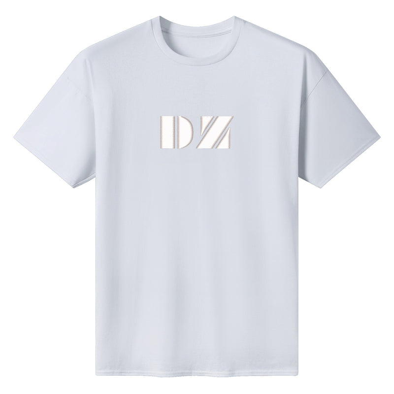 DzThreaDz.Embroidered Mens Casual Cotton T-shirt