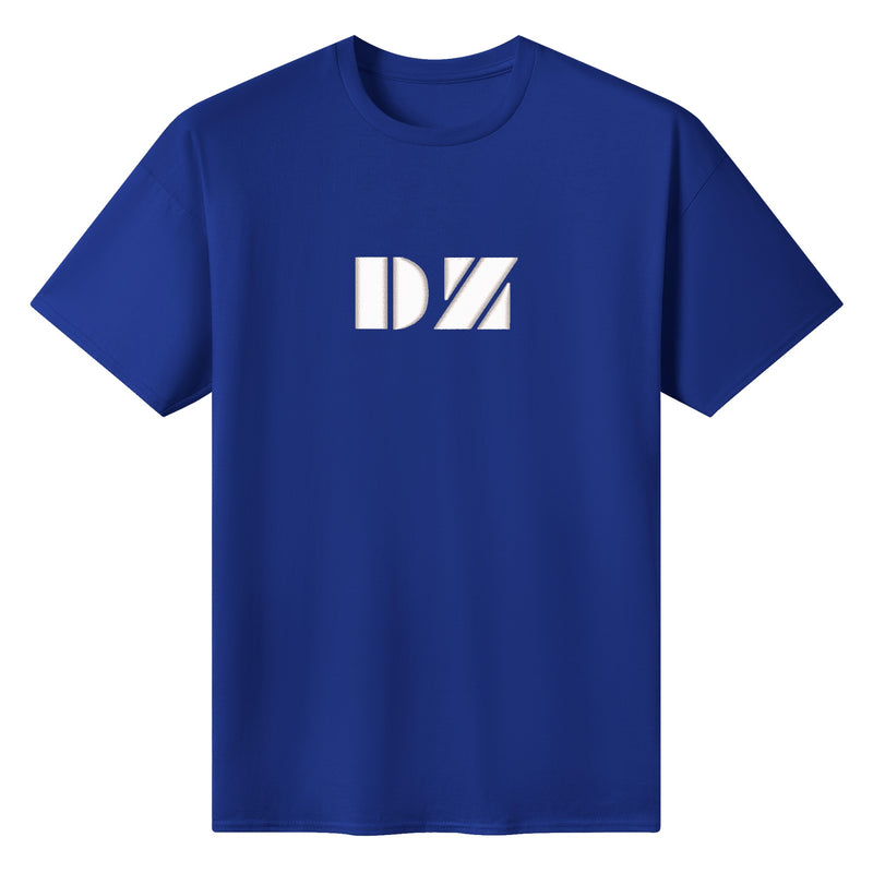 DzThreaDz.Embroidered Mens Casual Cotton T-shirt