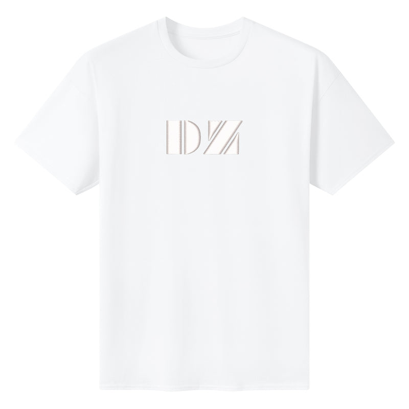 DzThreaDz.Embroidered Mens Casual Cotton T-shirt