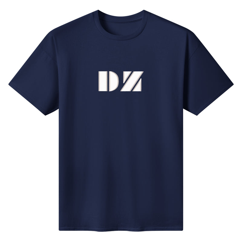 DzThreaDz.Embroidered Mens Casual Cotton T-shirt