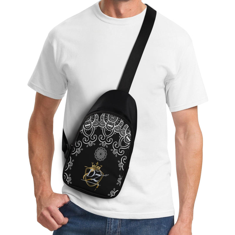 DzThreaDz. Printed + Embroidered Casual Chest Bags