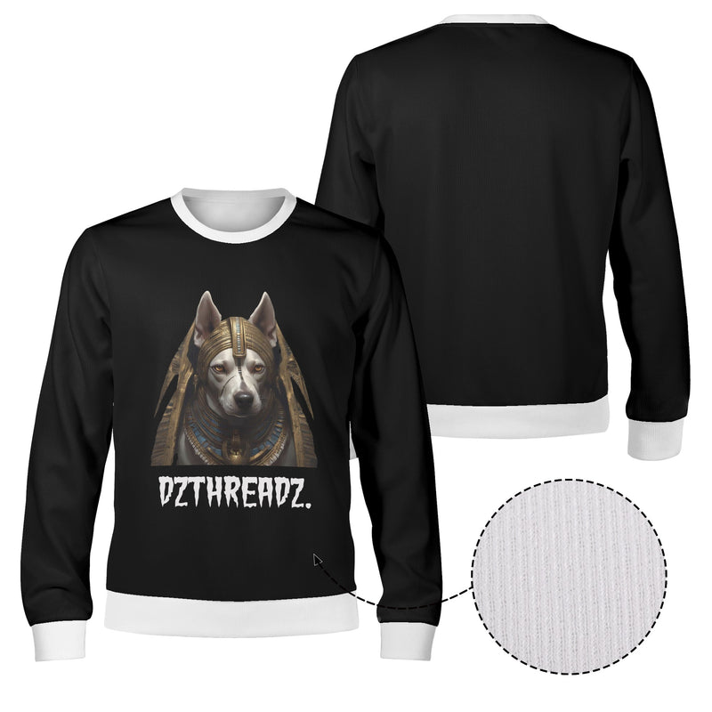 DzThreaDz. Future Dog Custom Unisex Family Winter Sweatshirt