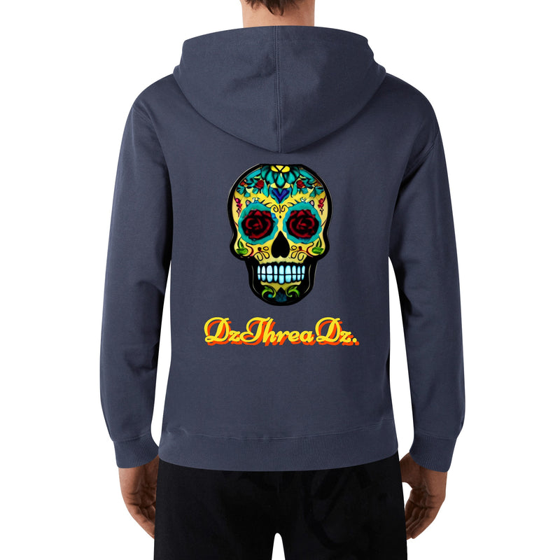 DzThreaDz. Crown Front & Back Printing Adult Cotton Hoodie