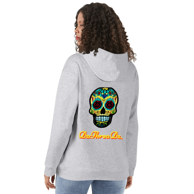 DzThreaDz. Crown Front & Back Printing Adult Cotton Hoodie