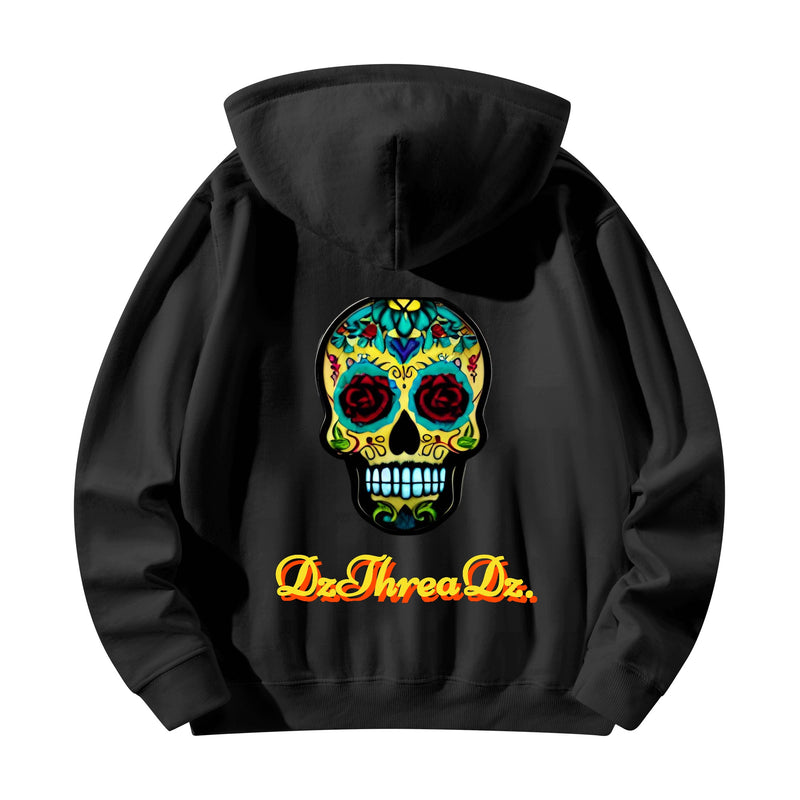 DzThreaDz. Crown Front & Back Printing Adult Cotton Hoodie