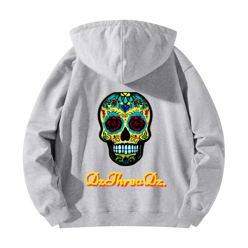 DzThreaDz. Crown Front & Back Printing Adult Cotton Hoodie