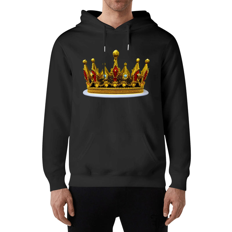 DzThreaDz. Crown Front & Back Printing Adult Cotton Hoodie