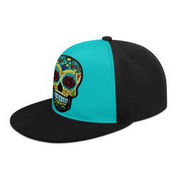 DzThreaDz. Sugar Skull Front Printing Casual Hip-hop Hats