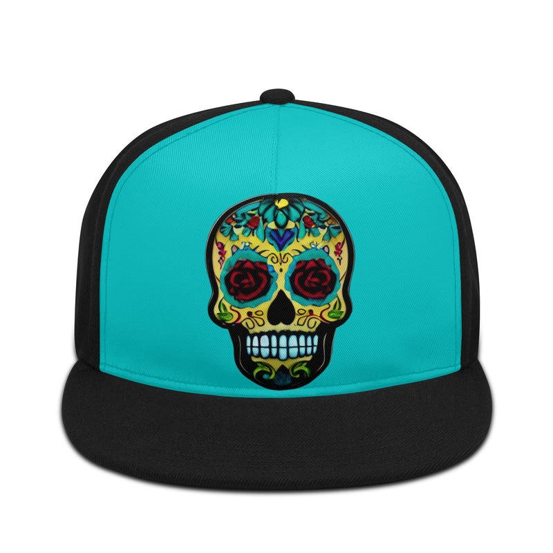 DzThreaDz. Sugar Skull Front Printing Casual Hip-hop Hats