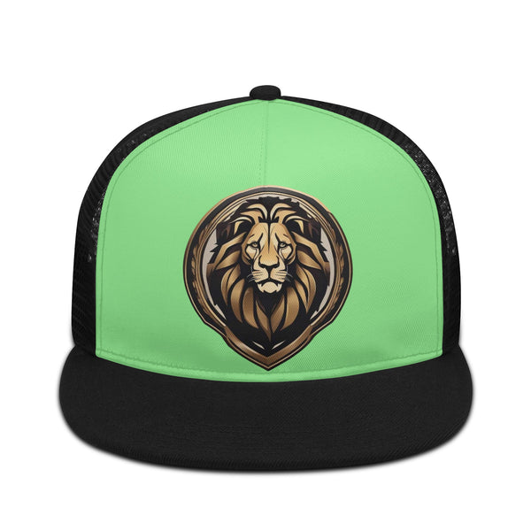 DzThreaDz. Lion Front Printing Mesh Hip-hop Hats