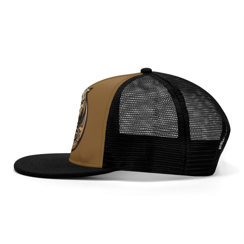 DzThreaDz. Tiger Front Printing Mesh Hip-hop Hats