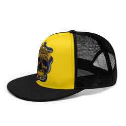 DzThreaDz. Skull/Snake Front Printing Mesh Hip-hop Hats