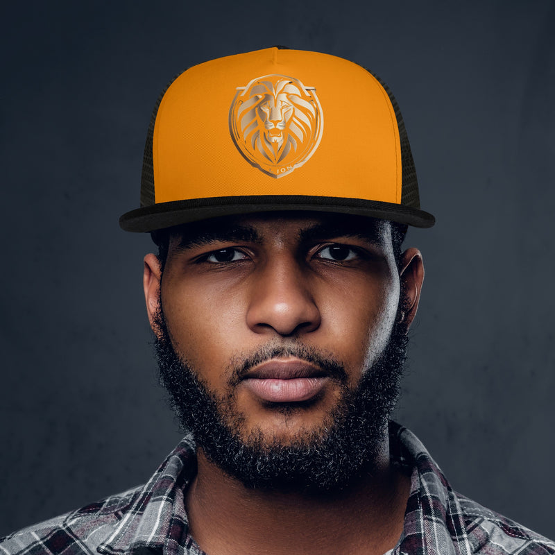 DzThreaDz. Lion Front Printing Mesh Hip-hop Hats
