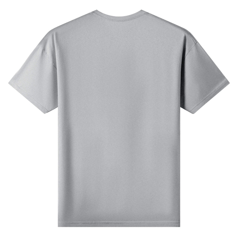 DzThreaDz.Embroidered Mens Cotton T shirt (Front Design)