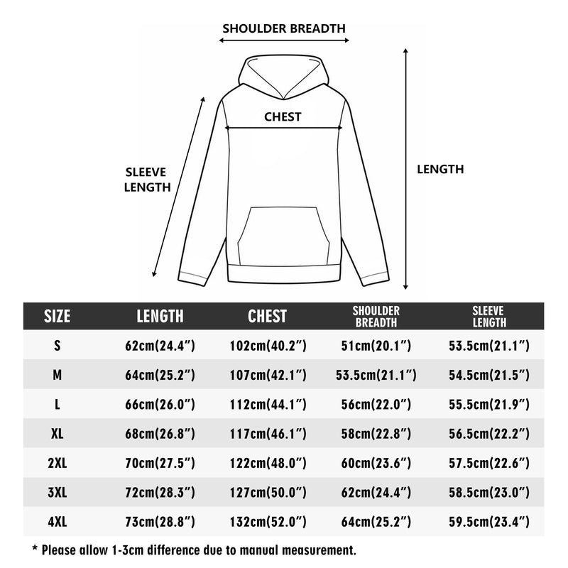 DzThreaDz. Crown Front & Back Printing Adult Cotton Hoodie