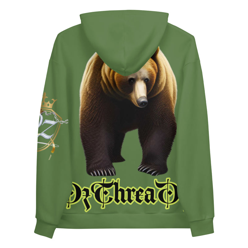 DzThreaDz. Bear Unisex Hoodie