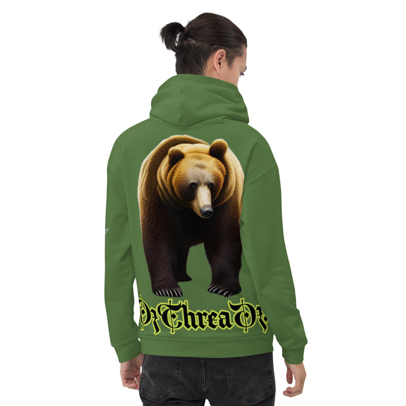 DzThreaDz. Bear Unisex Hoodie