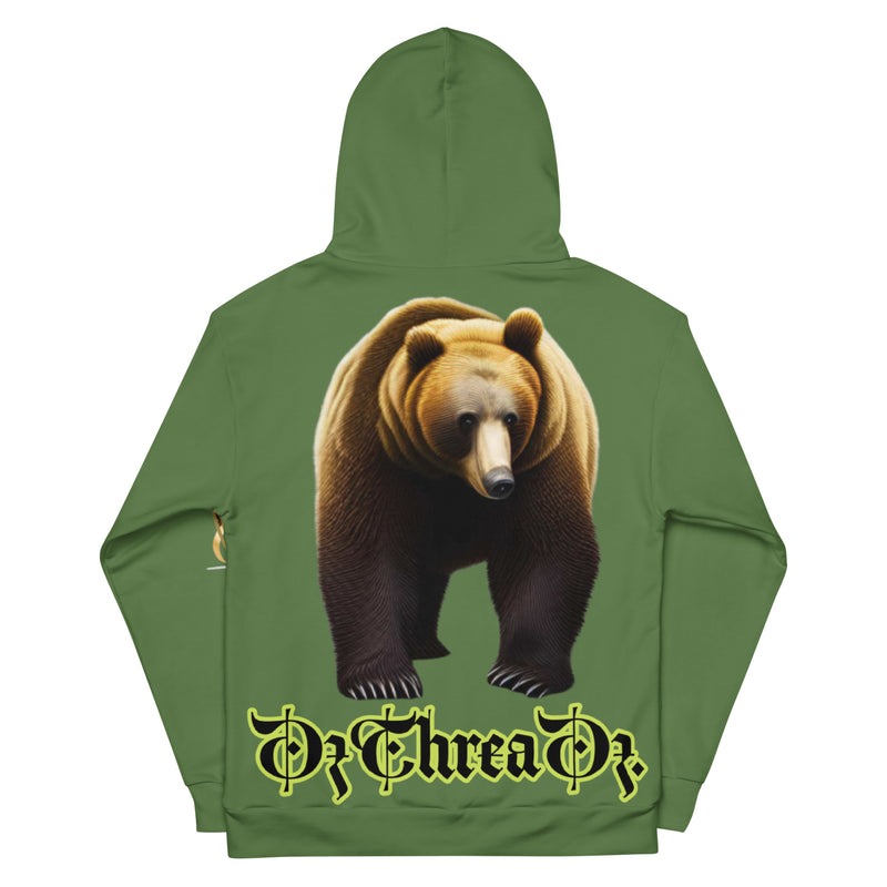 DzThreaDz. Bear Unisex Hoodie