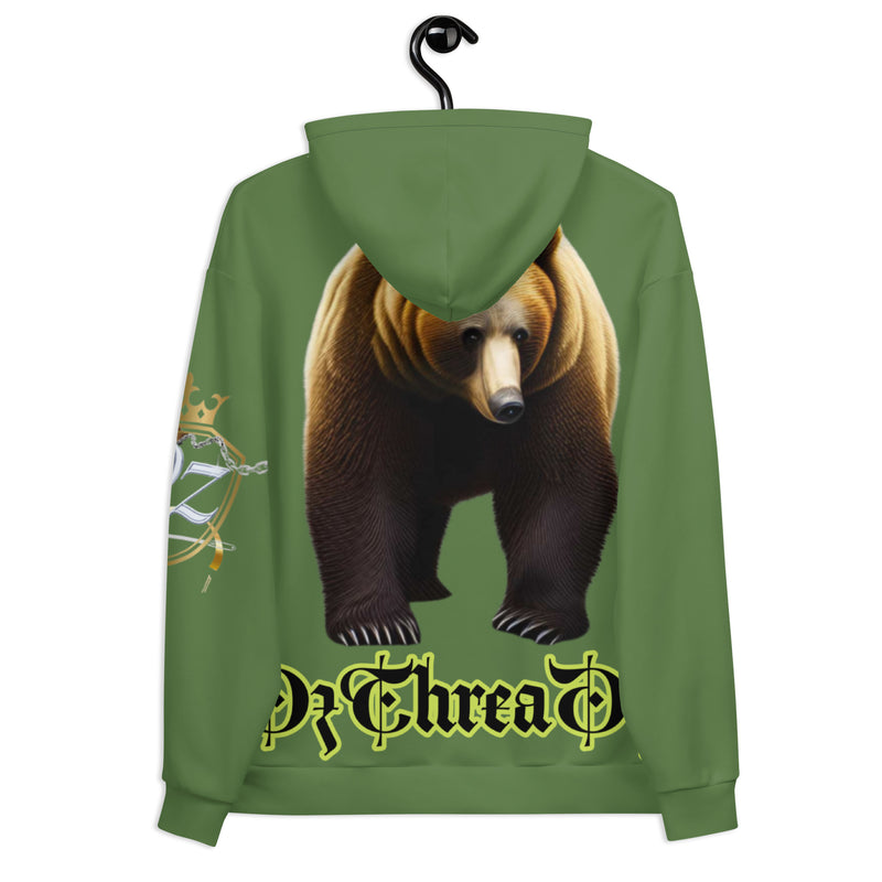 DzThreaDz. Bear Unisex Hoodie