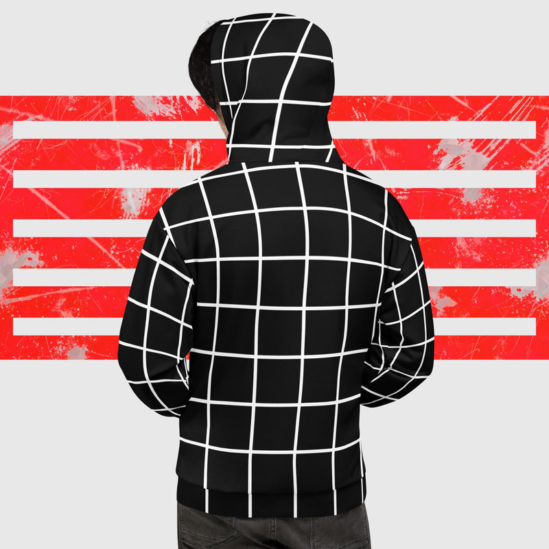 DzThreaDz. Grid Unisex Hoodie