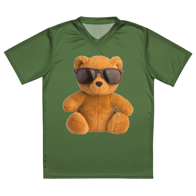 DzThreaDz. Teddy Recycled unisex sports jersey