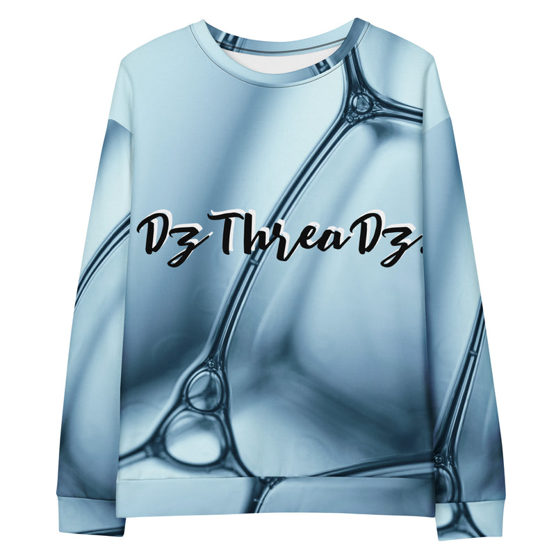 DzThreaDz. Blue Future Unisex Sweatshirt