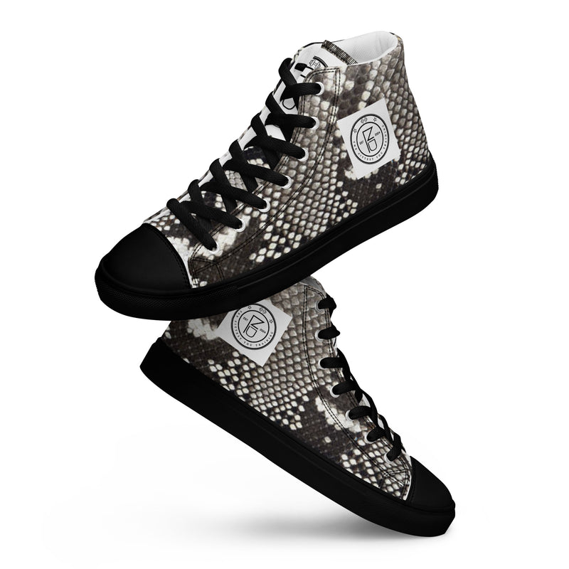 DzThreaDz. TFY Men’s high top canvas shoes