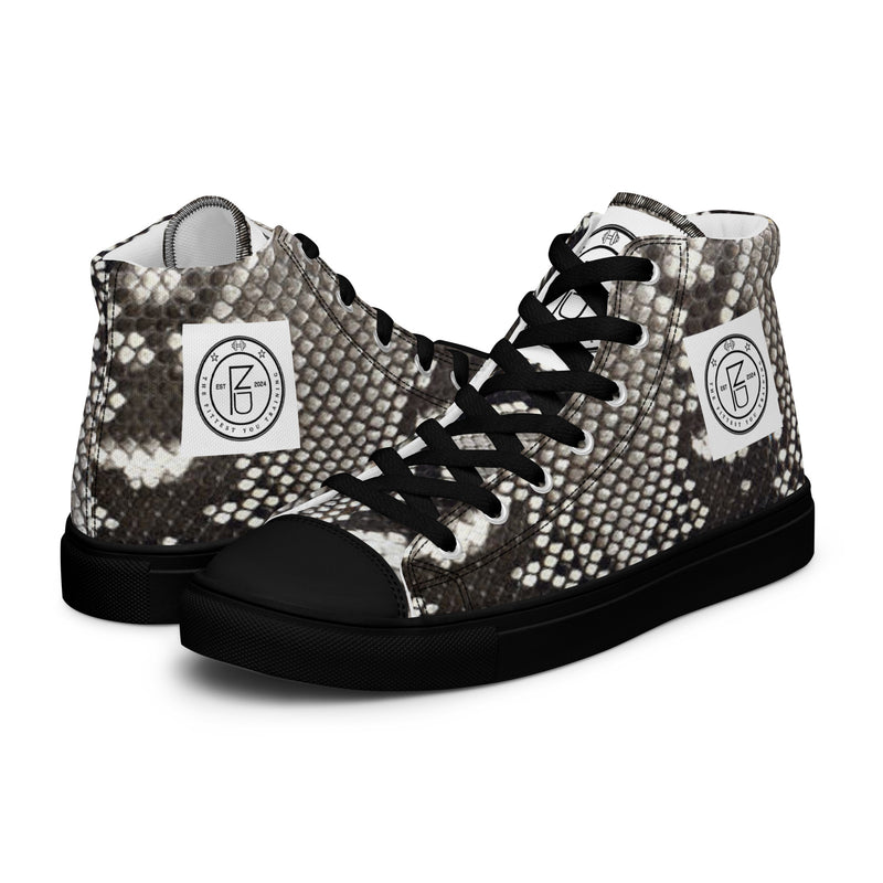 DzThreaDz. TFY Men’s high top canvas shoes