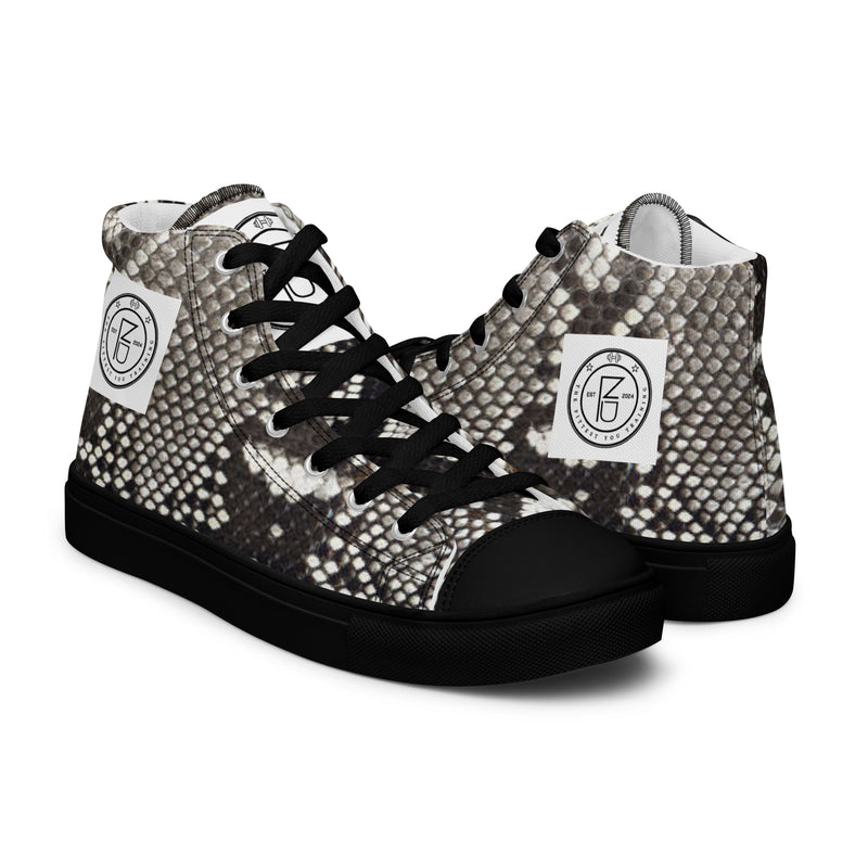 DzThreaDz. TFY Men’s high top canvas shoes